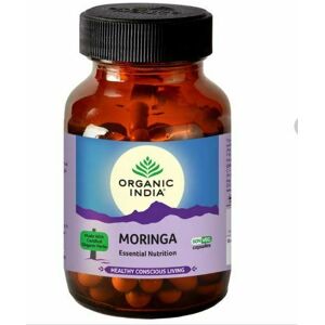 ORGANIC INDIA Moringa 60 CAPSULES FREE SHIPPING WORLDWIDE