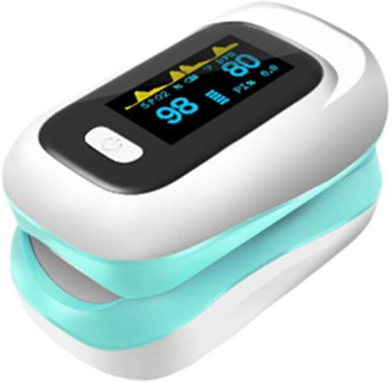 HOD Health&Home Pulse Oximeter Fingertip Oxygen Saturation Monitor With Heart Rate Detection Health Tester Clip Green