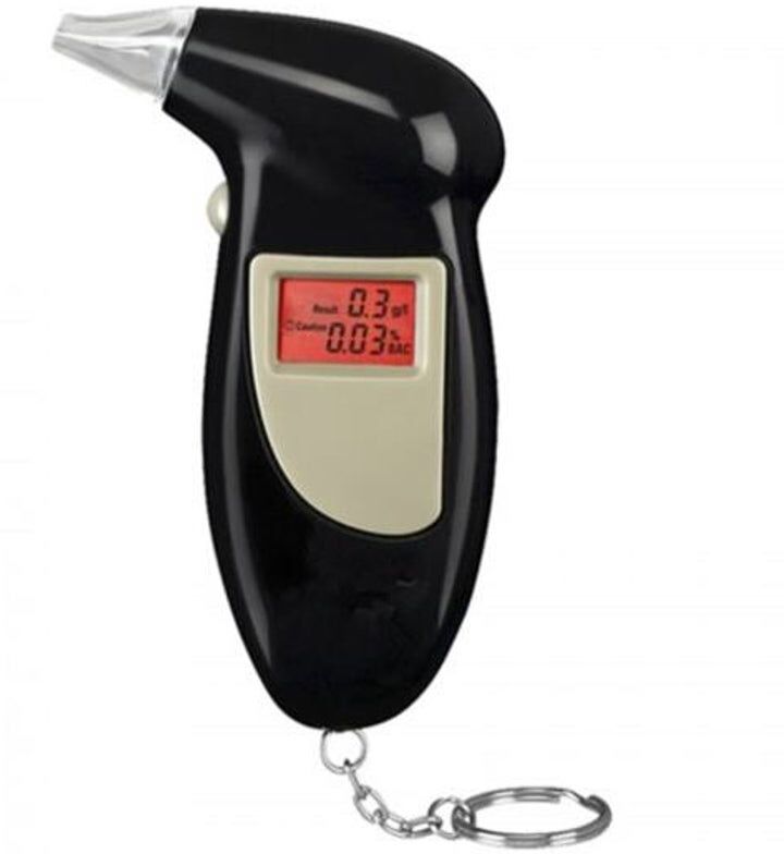 HOD Health&Home Handheld Alcohol Breathalyzer Portable Tester Black