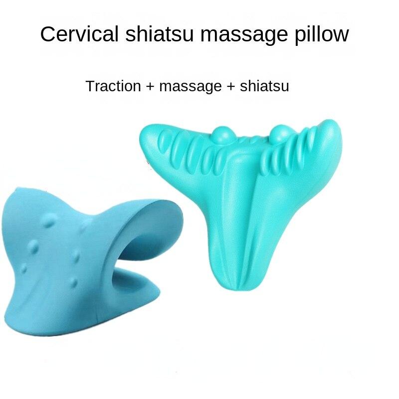 Saint Health Care Cervical Massage Pillow Gravity Finger Press Shoulder Neck Rehabilitation Tractor Muscle Relaxation Massage Pillow