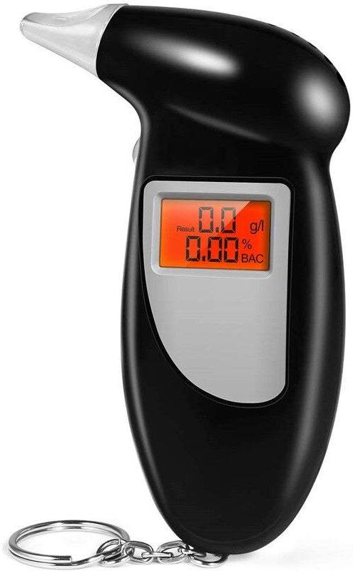 HOD Health&Home Breathalysers Breathalyzer Portable Keychain Alcohol Tester For Driver