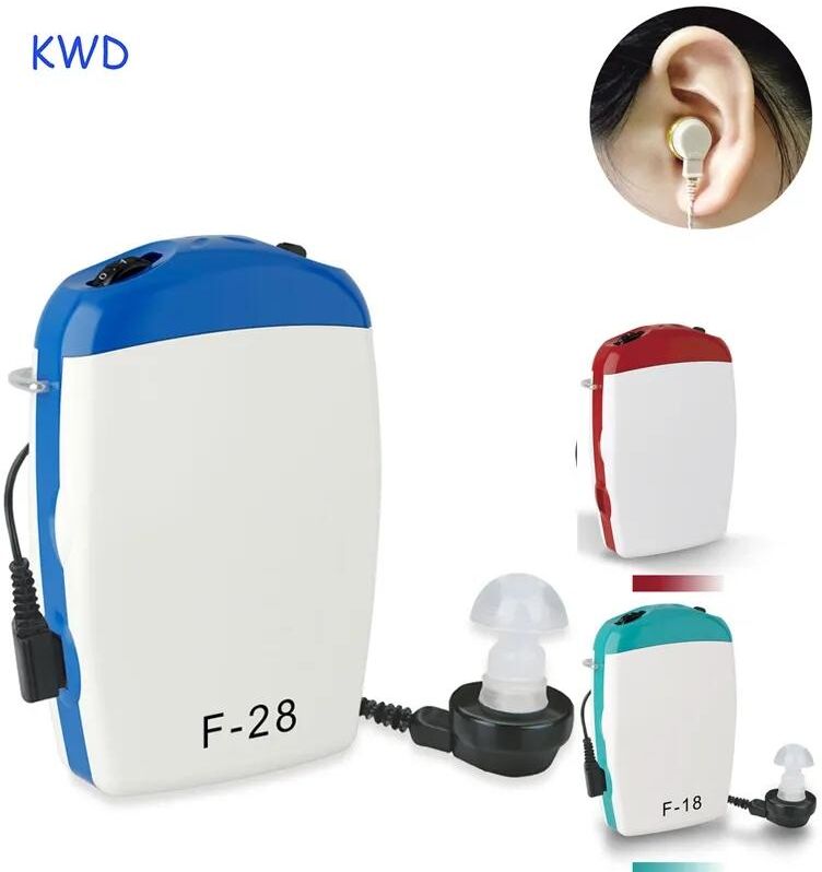 Austar Siemens Pocket Hearing Aid Medical Ear Apparatus Volume Control Adjustable Tone Deaf Equipment drop Shipping F-15