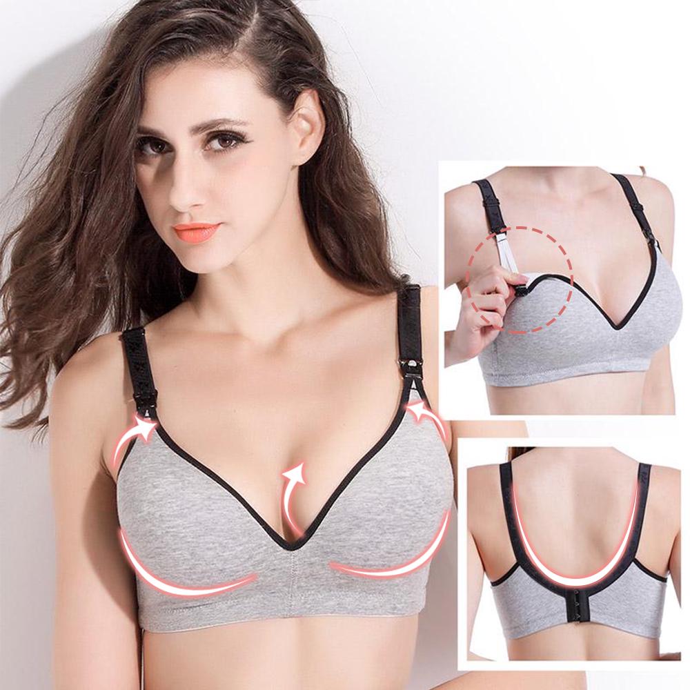 ZTOV Breastfeeding Bra Maternity Nursing Bra for Moms Feeding Nursing Underwear Clothes for Pregnant Women