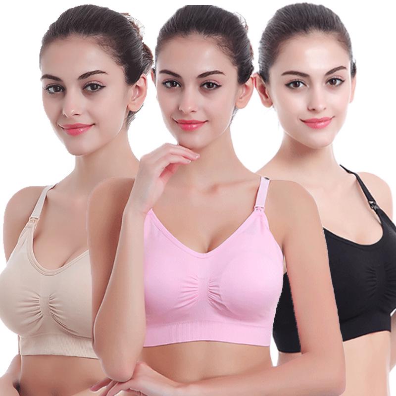 ZTOV Maternity Nursing Bras for Feeding Moms Pregnancy Underwear Bra Clothes for Pregnant Women Clothing Plus size