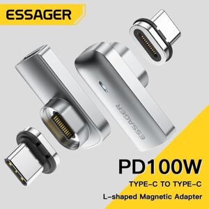 Essager PD 100W USB C OTG Adapter Fast Charging Type C Connector 20Gbp Data Sync 4K 60Hz For Macbook Laptop