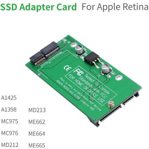 TOMTOP JMS SSD Adapter Card for 2012 Macbook Air and Pro Retina HDD Converter Support Model A   1425 A1398