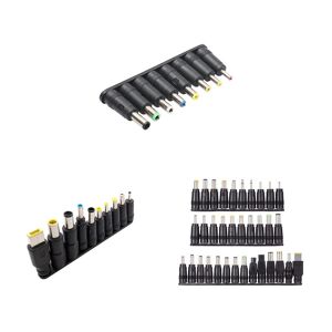 DM Office 8/10/34pcs DC Power Adapter Tips 5.5x2.1mm Multifunctional Power Adapter Connector for Lenovo MSI BenQ Toshiba for Asus for Acer