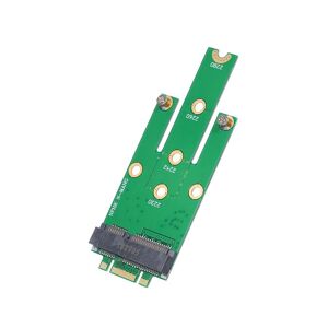 TOMTOP JMS MSATA to NGFF Adapter Card Motherboard SATA to M.2 NGFF MSSD Converter