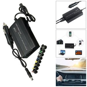 Autox 12-24V 120W AC/DC Car Charger Adapter Inverter Laptop Power Supply Universal