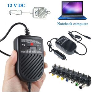 Nobita 80W Universal Car Charger Auto DC Power Adapter Supply For Notebook Laptop PC