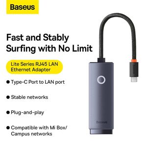 Baseus Lite Type-C to RJ45 adapter