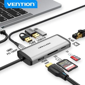 Vention Type-c HUB USB 3.1 Type-c to HDMI USB3.0 PD Adapter for MacBook Huawei P30/P20