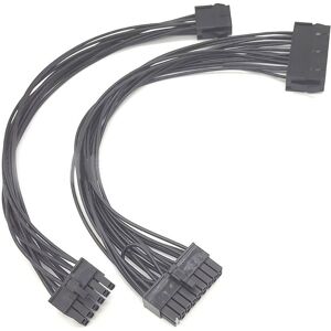 happybuySE ATX 24Pin to 18Pin + 8Pin to 12Pin Adapter Power Supply Cable For HP Z440 Z640