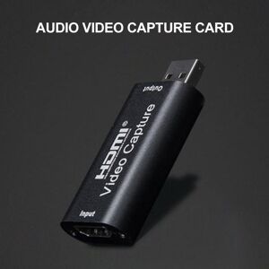 TOMTOP JMS 1080P Video Capture Card USB 2.0 for Game Video Live Streaming Tool