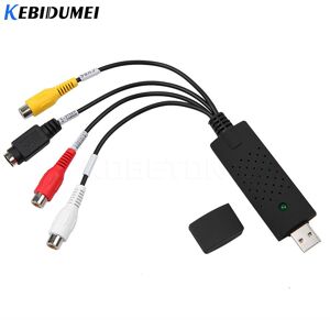 YJMP Portable Easy to cap USB2.0 Audio Video Capture Card Adapter VHS To DVD Video Capture Converter For Win7/8/XP/Vista