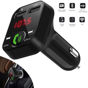 Phoenixs Car Wireless Bluetooth Car Kit FM Transmitter Handsfree Car MP3 Audio Music Player Radio Modulator Dual USB Charger