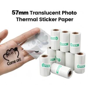 HansTech Universal transparent thermal photographic paper for mini thermal photo printer consumables