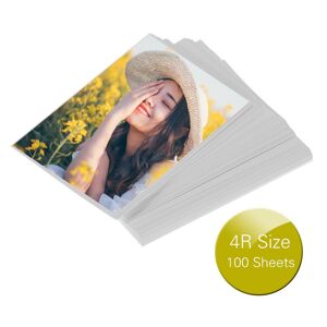 TOMTOP JMS Professional 4R Size 100 Sheets Glossy Photo Paper 4.0 * 6.0 Inch 200gsm Waterproof Resistant High
