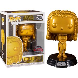 Funko Pop Star Wars Princess Leia Gold Metallic US Excl Pop! Vinyl