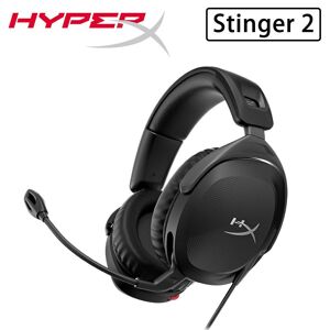 HyperX Cloud Stinger 2 – Gaming Headset, DTS , Lightweight Over-Ear Headset with mic, Swivel-to-Mute Function, 50mm Drivers, PC Compatible