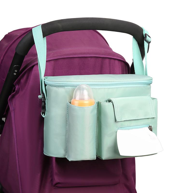 Mothers love Baby Stroller Bag Large Capacity Diaper Bag Outdoor Travel Trailer  Bag Baby Care Storage Bag Waterproof
