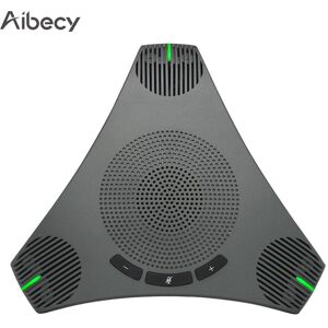 TOMTOP JMS Aibecy USB Speakerphone Conference Microphone Omnidirectional Computer Mic 360 degrees  Voice Pickup with