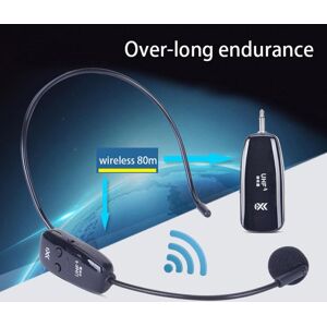 Audio Cameras Wireless Microphone Headset Mic for Voice Amplifier Speaker Teaching Tour Guide