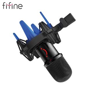 Fifine K651 NEW Products wired conference microphone microfono professional RGB gaming mic for youtube