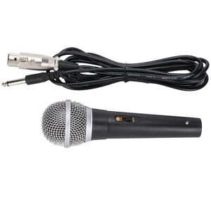 Electric1 XLR Microphone with XLR to 1/4 Inch Cable Audio Connection Handheld Microphone Suitable for Stage Karaoke Singing and Recording