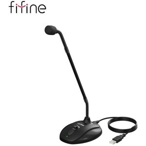 fifine Fandi FM730 Gooseneck microphone Computer desktop notebook teaching session Speech capacitor mic