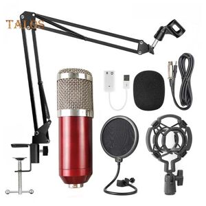 Neworld Life TALOS Electronic BM-800 Professional Capacitive Microphone Vocal Recording Wired Mic for Computer