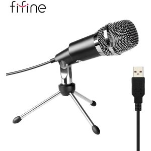 Fifine K668 Professional Condenser Podcast Mic Estudio PC Laptop Microfono For Streaming Webcasting Singing