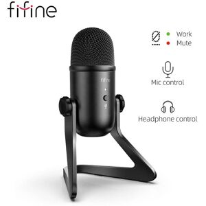 Fifine Offers K678 USB Computer And Laptop External Mic For Streaming Gaming Vocal Recording