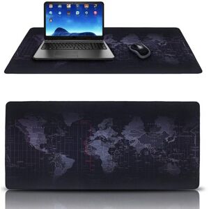 COOLMOON World Map Pattern Thicken Rubber Laptop Computer Gaming Mouse Keyboard Pad Mat