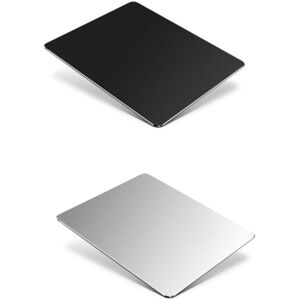 HZzhenxing Double Sided Mouse Pad Metal Desk Pad Mousepad Computer Keyboard Mat  Office