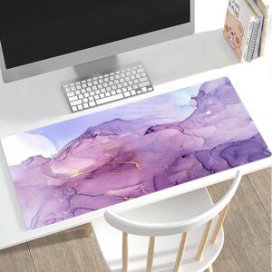 WeiXi-HomeLife Large Marble Mouse Pad Gamer Rug Computer Mat Full Pc Table Mousepad Cute Desk Mats/Accessories Deskpad