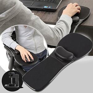 Audio Cameras Computer Arm Elbow Rest Support Chair Desk Armrest Home Office Wrist Mouse Pad