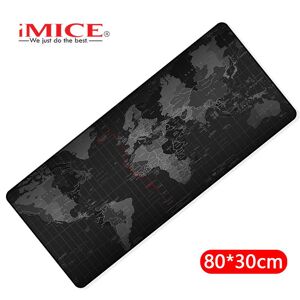 iMICE Mouse Pad 80*30cm Rubber Table Pad Non-Slip Keyboard Pad Cartoon Game Desk Pad Computer Accessories