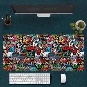 ZUOYA Useful Mouse Mat Graffiti Large Reusable