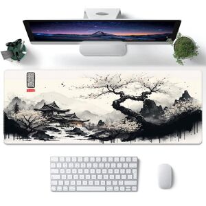 Melome9 Extended Large Mouse Pad Non-Slip Desk Mat 31.5"x11.8" Desk Pad  Game