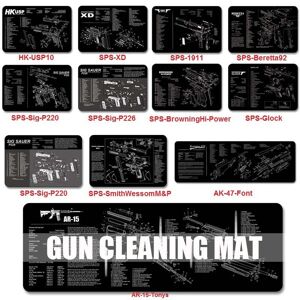 Sea of Star Thermoplastic Fiber Rubber Gun Cleaning Bench Mat Cleaning Accessory Gun Model Gaming pad mouse pad Table Desk Mat