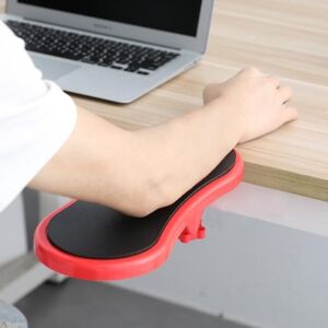 COOLMOON Rotatable Adjustable Desk Computer Armrest Mouse Pad Wrist Rest Support Bracket