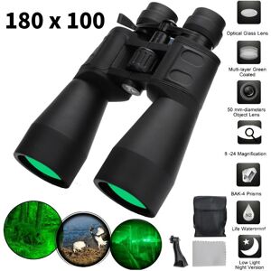 EnjoyGoods Binoculars Zoom Day And Night Vision Magnification Binocular For Outdoor Travel Hunt Telescope With Case& Bracket&storage