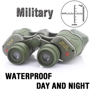 Beautiful Life A Portable 50x50 Binoculars Army Military Telescope Night Vision Reconnaissance Coordinates