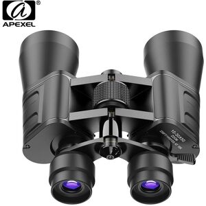 APEXEL 10-30X50 Binoculars Long Range High Magnification Compact HD Spyglass Powerful Binoculars for Hunting Camping Equipment