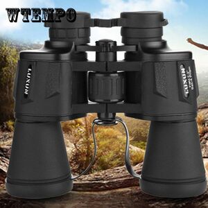 WTEMPO 20x50 High Maginification Zoom Porro Binocular HD Military Powerful Optical Telescope Wide Angle for Outdoor Hunting