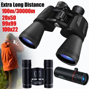 EnjoyGoods Hd Binocular Telescope Bak4 Lens Eyebrow Clear View Remote Binoculars Night Vision Zoom For Outdoor Sport Camping Traving