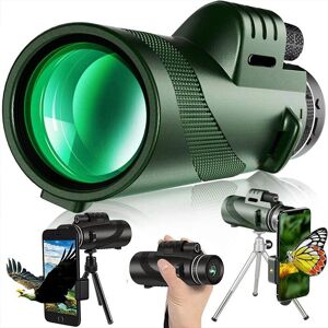 ZXXY Portable Zoom HD 5000M Telescope Folding Long Distance Mini Powerful Telescope for Hunting Sports Outdoor Camping Travel