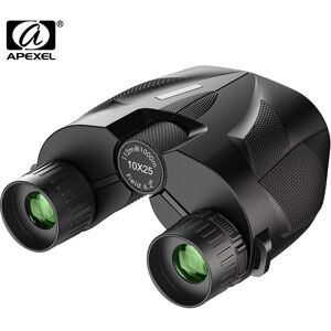 APEXEL Professional Powerful Binoculars 10x25 Compact Binoculars for Adults Child Mini Telescope for Camping Outdoor Hunting New