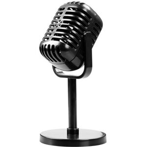 TOMTOP JMS Simulation Props Vintage Mic Classic Vocal Style Microphone Staged Photography Accessory